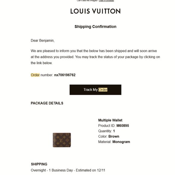 Louis Vuitton Monogram Multiple Wallet (M60895) - Picture 9 of 9